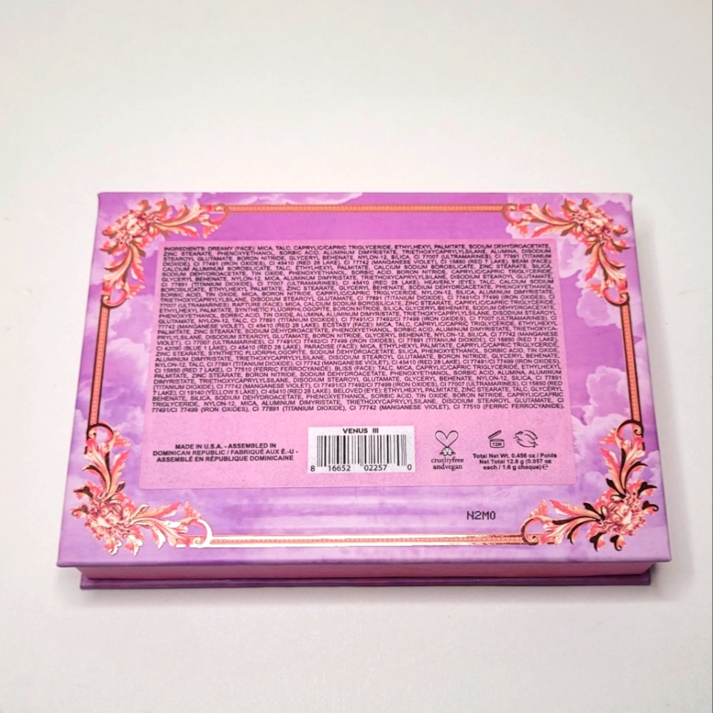 Lime Crime VENUS III Eyeshadow Palette NIB - Picture 5 of 7